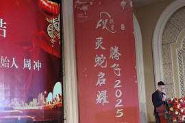 湖北扶星董事長(zhǎng)周沖蛇年春晚致詞
